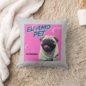 Almofada 40,6 cm x 40,6 cm Pet Pink クッション (ブランケット)