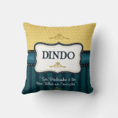 Almofada Batizado Dindo 01 クッション (裏面)