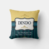 Almofada Batizado Dindo 01 クッション (正面)