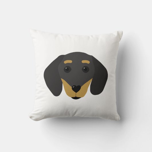 Almofada cachorro salsicha/Dachshund クッション (正面)