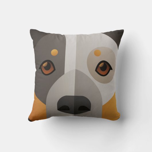 Almofada Cães Boiadeiro Australiano (Cattle Dog) クッション (裏面)