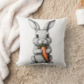 Almofada Coelho com Cenoura クッション (ブランケット)