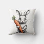Almofada Coelho com Cenoura クッション (裏面)