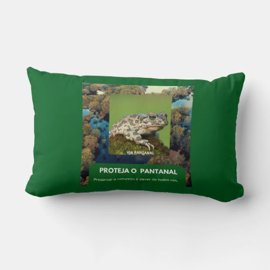 Almofada de Lombar 33 x 53,34 cm SAPO ランバークッション (裏面)