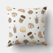 Almofada decorativa coffee lovers  クッション (裏面)