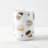 Almofada decorativa coffee lovers  コーヒーマグカップ (中央)