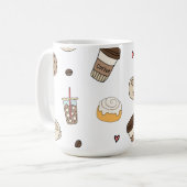 Almofada decorativa coffee lovers  コーヒーマグカップ (正面左)