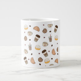 Almofada decorativa coffee lovers  ジャンボコーヒーマグカップ