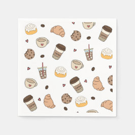 Almofada decorativa coffee lovers  スタンダードカクテルナプキン