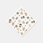 Almofada decorativa coffee lovers スタンダードカクテルナプキン (角)