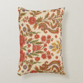 Almofada Flores de Zínnia em artes アクセントクッション (正面(垂直))