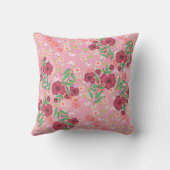 almofada flores e joaninhas クッション (裏面)