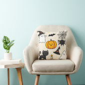 Almofada fofa com desenho Happy Halloween クッション (椅子)