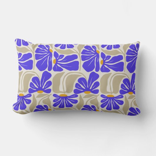 Almofada lombar flower ランバークッション (正面)