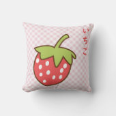 Almofada morango fofo クッション (正面)