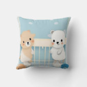 Almofada Para Bebê Ursinhos クッション (裏面)