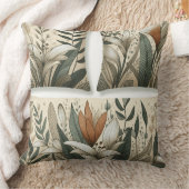 almofada quadrada com estampa amarilis クッション (ブランケット)