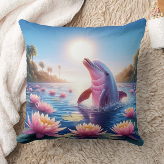 almofada quadrada com tema lendas do boto クッション (ブランケット)