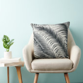 almofada quadrada estampada folha de coqueiro クッション (椅子)