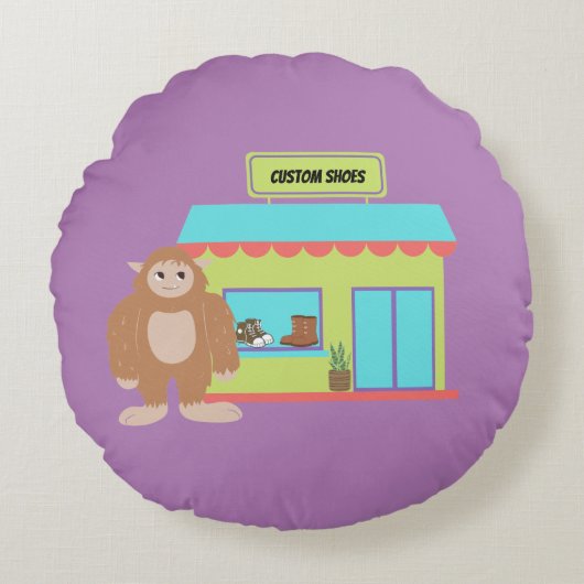 Almofada Redonda Almofada Imagem infantil para dec ラウンドクッション (正面)