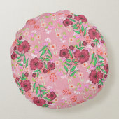 Almofada Redonda Jardim de flores ラウンドクッション (裏面)