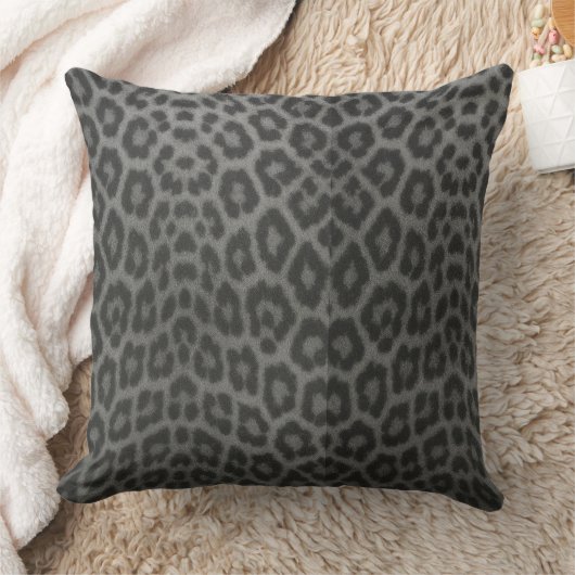 Almofada Textura e Padrão de Pele de Leopardo  クッション (ブランケット)