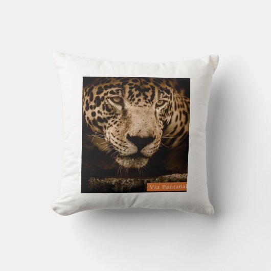 Almofada Via Pantanal Onça クッション (正面)