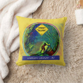 Almofada West Surf I クッション (ブランケット)