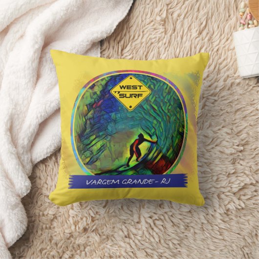 Almofada West Surf I クッション (ブランケット)