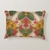 ALMOFADAS Floral Vintage com Hibiscos アクセントクッション (裏面)