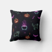 Almofadas motivo Halloween neon クッション (裏面)