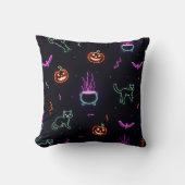 Almofadas motivo Halloween neon クッション (正面)