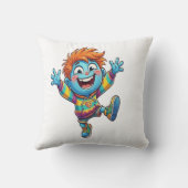 Almohada Alegre de Personaje de Dibujos Animados  クッション (裏面)