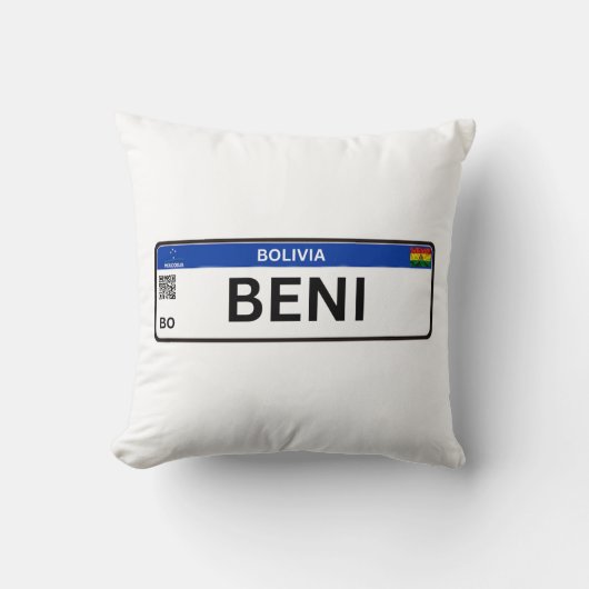 Almohada Beni Mercosur クッション (正面)