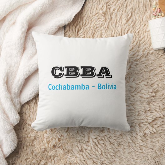 Almohada CBBA Cochabamba Bolivia クッション (ブランケット)