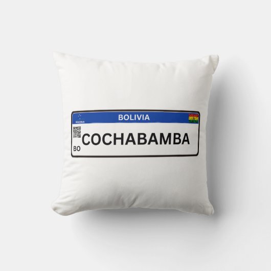 Almohada Cochabamba Mercosur クッション (正面)
