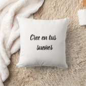 Almohada cree en tus sueños クッション (ブランケット)