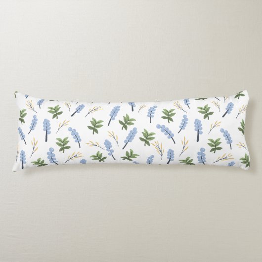 Almohada Flor de espuela de caballero ボディピロー (正面)