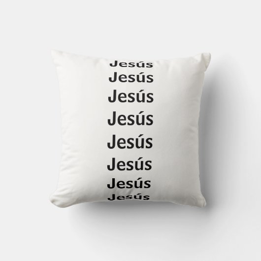 Almohada Jesús クッション (正面)