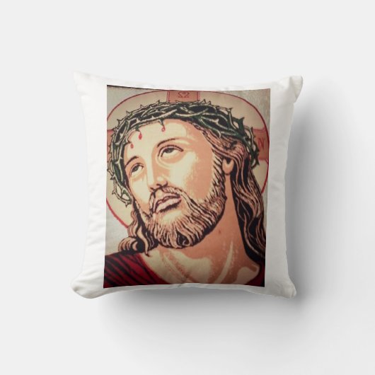 Almohada Jesús クッション (正面)