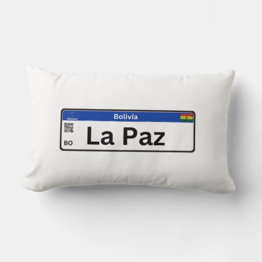Almohada Mercosur La Paz ランバークッション (正面)