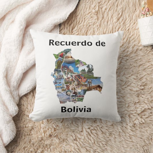 Almohada recuerdo de Bolivia クッション (ブランケット)