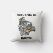Almohada recuerdo de Bolivia クッション (正面)