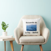 Almohada recuerdo de La Paz クッション (椅子)