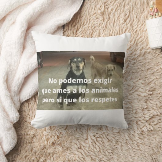 Almohada respeto a los animales クッション (ブランケット)