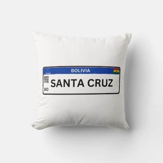 Almohada Santa Cruz Mercosur クッション (正面)