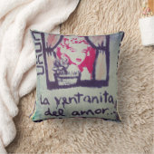 Almohada street art la ventanita del amor クッション (ブランケット)