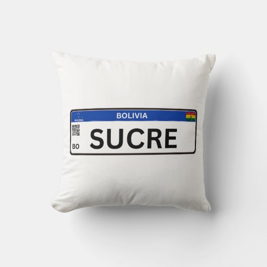 Almohada Sucre Mercosur クッション (正面)