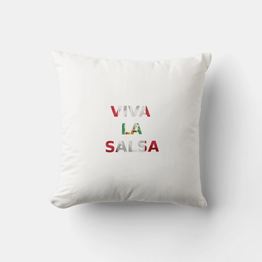 Almohada Viva la salsa Perú クッション (正面)