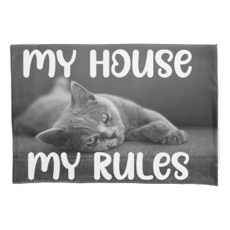 Almohadon con diseño de texto 枕カバー